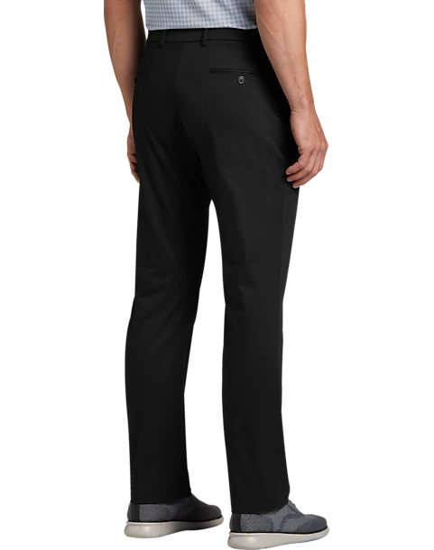 Michael Strahan Modern Fit Flex Dress Pants, Black 4 Michael Strahan Modern Fit Flex Dress Pants, Black - Image 2