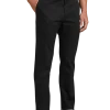 Michael Strahan Modern Fit Flex Dress Pants, Postman Blue -&Collar Shop MW40 22PG 02 MICHAEL STRAHAN BLACK SOLID MAIN