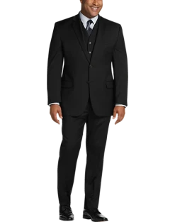 Awearness Kenneth Cole Modern Fit Suit, Black