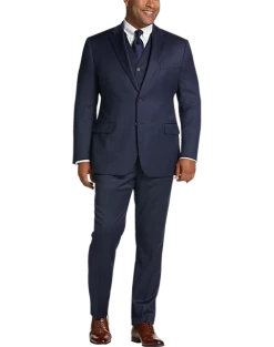 Awearness Kenneth Cole Modern Fit Suit, Blue