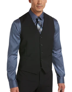 Awearness Kenneth Cole Modern Fit Suit Separates Vest, Blue