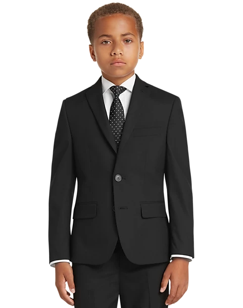 Joseph Abboud Boys Suit Separates Coat, Black 5 Joseph Abboud Boys Suit Separates Coat, Black - Image 3