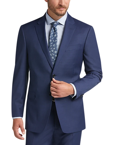 Tommy Hilfiger Blue Modern Fit Suit 4 Tommy Hilfiger Blue Modern Fit Suit - Image 2