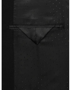 Michael Strahan Gray Classic Fit Suit -&Collar Shop MW40 3V4H 02 MICHAEL STRAHAN BLACK SOLID NEW ALT2