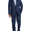 Michael Strahan Postman Blue Classic Fit Suit -&Collar Shop MW40 3V4H 14 MICHAEL STRAHAN BLUE POSTMAN NEW MAIN BT