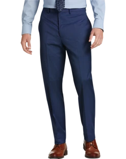 Michael Strahan Classic Fit Suit Separates Pants, Postman Blue