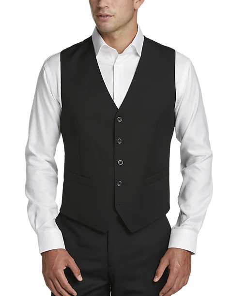 Pronto Uomo Platinum Suit Separates Vest, Charcoal Gray 4 Pronto Uomo Platinum Suit Separates Vest, Charcoal Gray - Image 2