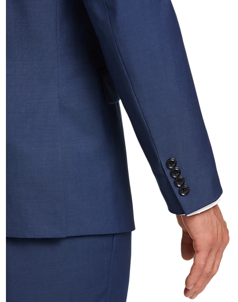 Calvin Klein X-Fit Slim Fit Suit Separates Coat, Blue 4 Calvin Klein X-Fit Slim Fit Suit Separates Coat, Blue - Image 2