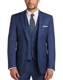 Calvin Klein X-Fit Slim Fit Suit Separates Coat, Blue 11 Calvin Klein X-Fit Slim Fit Suit Separates Coat, Blue -&Collar Shop MW40 3V9A 14 CALVIN KLEIN BLUE NEW ALT7