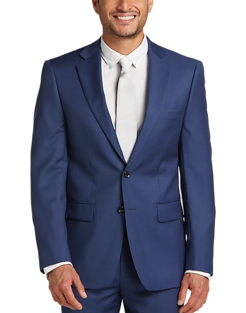 Calvin Klein X-Fit Slim Fit Suit Separates Coat, Blue 7 Calvin Klein X-Fit Slim Fit Suit Separates Coat, Blue - Image 5