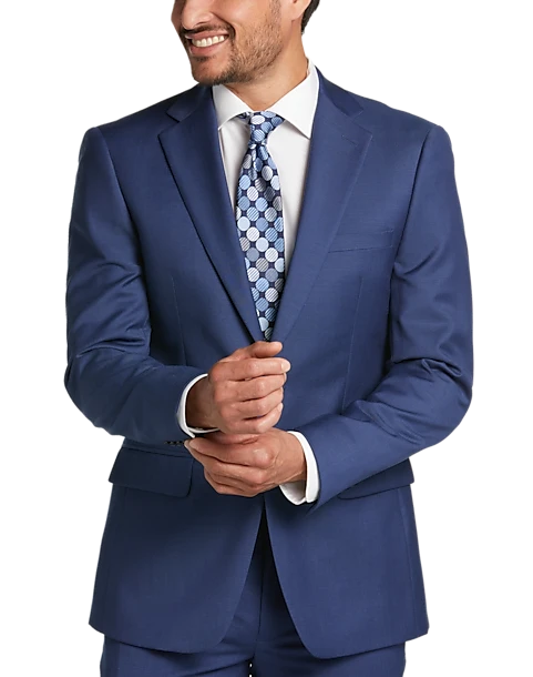 Calvin Klein X-Fit Slim Fit Suit Separates Coat, Blue 8 Calvin Klein X-Fit Slim Fit Suit Separates Coat, Blue - Image 6