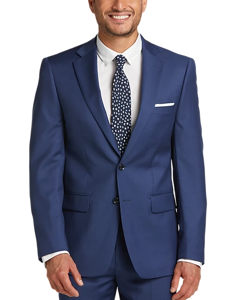 Calvin Klein X-Fit Slim Fit Suit Separates Coat, Blue 3 Calvin Klein X-Fit Slim Fit Suit Separates Coat, Blue