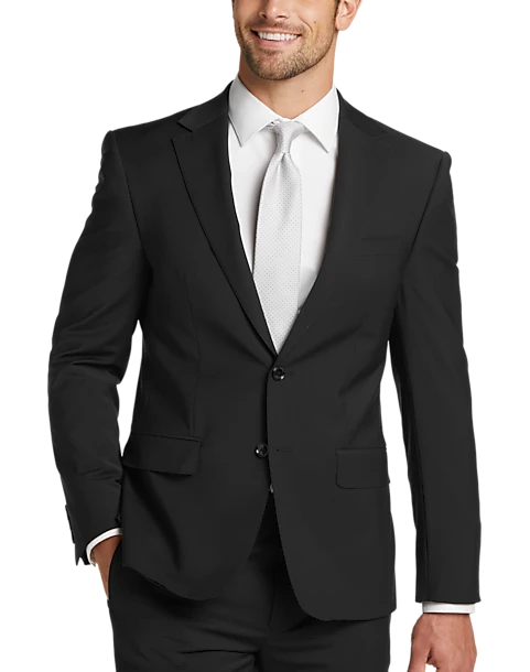 Calvin Klein Skinny Fit Suit Separates, Black 3 Calvin Klein Skinny Fit Suit Separates, Black