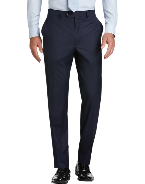 Lauren By Ralph Lauren Classic Fit Suit Separates Pants, Navy 3 Lauren By Ralph Lauren Classic Fit Suit Separates Pants, Navy