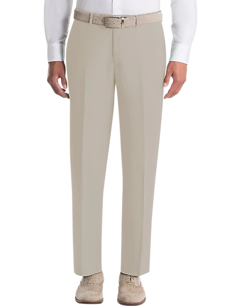 Lauren By Ralph Lauren Classic Fit Linen Suit Separates Pants, Tan 3 Lauren By Ralph Lauren Classic Fit Linen Suit Separates Pants, Tan