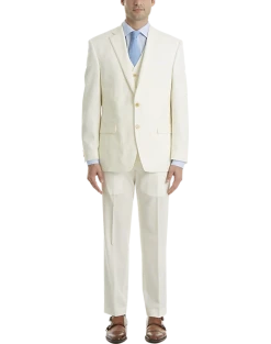 Lauren By Ralph Lauren Classic Fit Suit Separates Coat, Cream -&Collar Shop MW40 3VE3 25 LAUREN BY RALPH LAUREN CREAM OFF WHITE ALT2