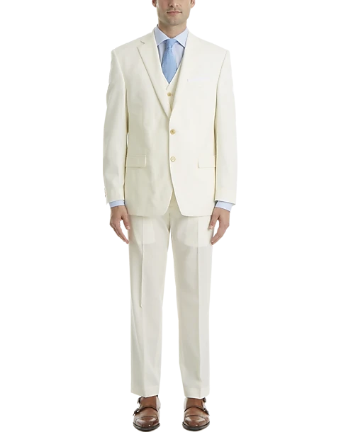 Lauren By Ralph Lauren Classic Fit Suit Separates Coat, Cream - Image 2