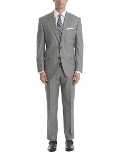 Lauren By Ralph Lauren Classic Fit Suit Separates Coat, Light Gray Sharkskin