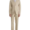 Lauren By Ralph Lauren Classic Fit Cotton Blend Suit Separates Coat, Tan -&Collar Shop MW40 3VF0 05 LAUREN BY RALPH LAUREN TAN SOLID MAIN
