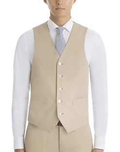 Lauren By Ralph Lauren Classic Fit Suit Separates Vest, Tan