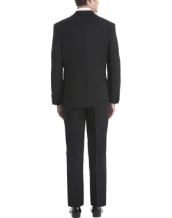 Lauren By Ralph Lauren Classic Fit Suit Separates Tuxedo Coat, Black -&Collar Shop MW40 3VFA 10 LAUREN BY RALPH LAUREN FORMAL ALT1