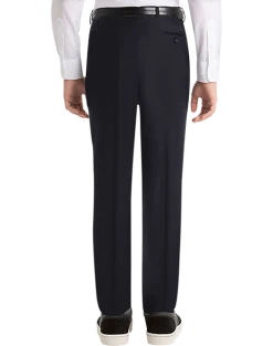 Lauren By Ralph Lauren Boys (Sizes 8-20) Suit Separates Pants, Gray Sharkskin -&Collar Shop MW40 3VFL 01 LAUREN BY RALPH LAUREN NAVY SOLID ALT1 2