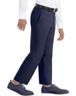 Lauren By Ralph Lauren Boys (Sizes 4-7) Suit Separates Pants, White -&Collar Shop MW40 3VFN 01 LAUREN BY RALPH LAUREN NAVY SOLID ALT2 3