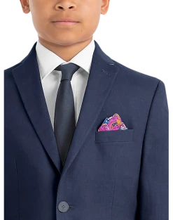 Lauren By Ralph Lauren Boys (Sizes 8-20) Suit Separates Coat, Pink -&Collar Shop MW40 3VFP 01 LAUREN BY RALPH LAUREN NAVY SOLID ALT2 3