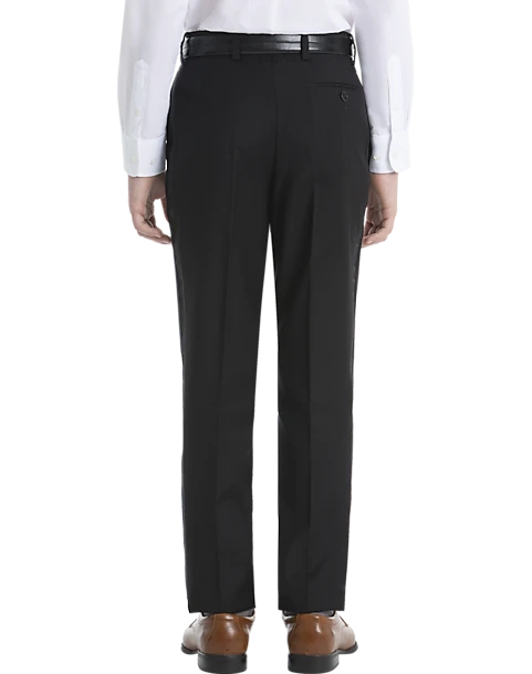 Lauren By Ralph Lauren Boys (Sizes 8-20) Suit Separates Tuxedo Pants, Black 4 Lauren By Ralph Lauren Boys (Sizes 8-20) Suit Separates Tuxedo Pants, Black - Image 2