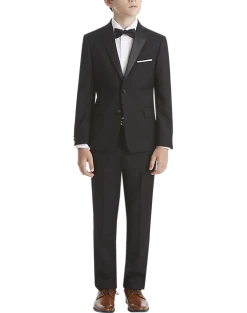 Lauren By Ralph Lauren Boys (Sizes 8-20) Suit Separates Tuxedo Pants, Black 9 Lauren By Ralph Lauren Boys (Sizes 8-20) Suit Separates Tuxedo Pants, Black -&Collar Shop MW40 3VGT 10 LAUREN BY RALPH LAUREN FORMAL ALT3