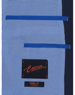 Egara Skinny Fit Suit Separate Coat, Charcoal Gray -&Collar Shop MW40 3VHC 14 EGARA ORANGE BLUE POSTMAN ALT3