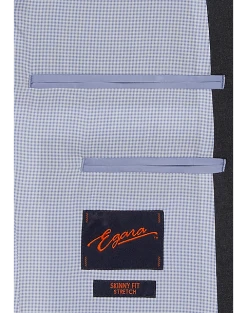 Egara Skinny Fit Suit Separate Coat, Postman Blue -&Collar Shop MW40 3VHC 17 EGARA ORANGE CHARCOAL GRAY ALT3