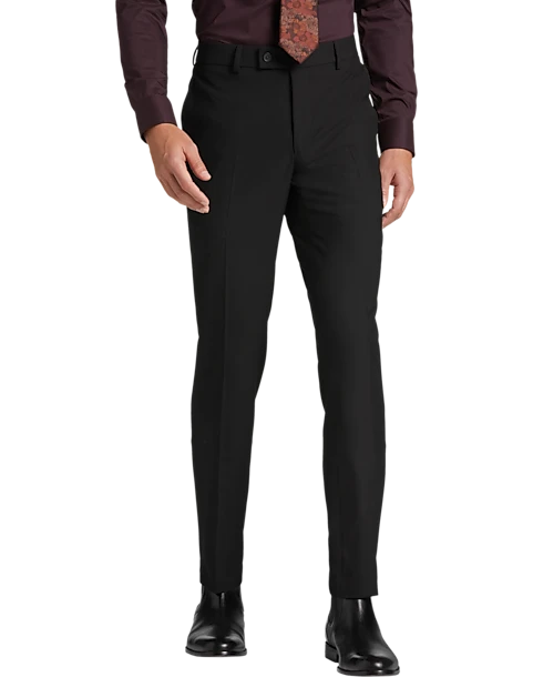 Egara Skinny Fit Suit Separate Pants, Black 3 Egara Skinny Fit Suit Separate Pants, Black