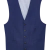 Tommy Hilfiger Modern Fit Suit Separates Vest, Blue