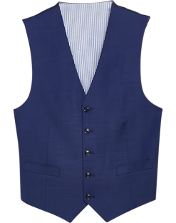 Tommy Hilfiger Modern Fit Suit Separates Vest, Blue