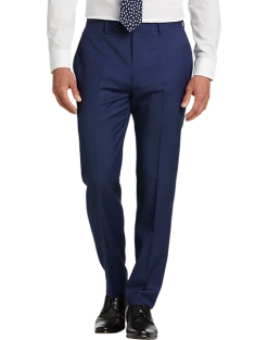 Calvin Klein X-Fit Slim Fit Suit Separates Pants, Blue