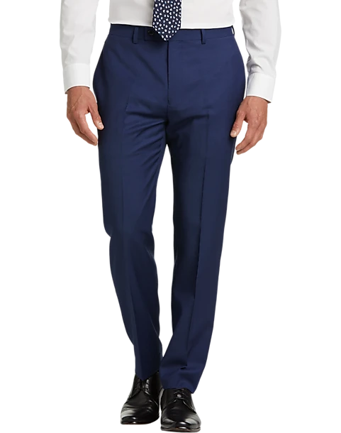 Calvin Klein X-Fit Slim Fit Suit Separates Pants, Blue 3 Calvin Klein X-Fit Slim Fit Suit Separates Pants, Blue