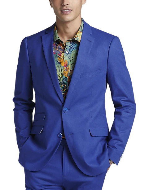 Paisley & Gray Slim Fit Suit Separates Jacket, Blue 3 Paisley & Gray Slim Fit Suit Separates Jacket, Blue