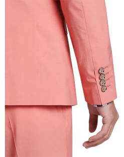Paisley & Gray Slim Fit Suit Separates Jacket, Peach -&Collar Shop MW40 3W28 45 PAISLEY GRAY PEACH ALT2