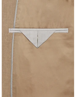 Calvin Klein X-Fit Slim Fit Linen Blend Suit Separates Coat, Tan 7 Calvin Klein X-Fit Slim Fit Linen Blend Suit Separates Coat, Tan -&Collar Shop MW40 3W64 23 CALVIN KLEIN TAN TWILL ALT3