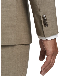 Tommy Hilfiger Modern Fit Suit Separates, Blue Sharkskin 7 Tommy Hilfiger Modern Fit Suit Separates, Blue Sharkskin -&Collar Shop MW40 3W6A 05 TOMMY HILFIGER TAN SHARKSKIN ALT1 2