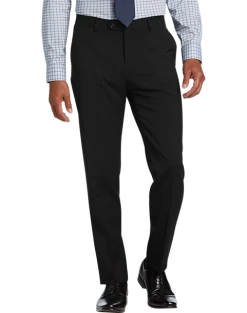 Tommy Hilfiger Modern Fit Suit Separates Pant, Black