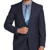 Calvin Klein X-Fit Slim Fit Suit Separates Coat, Black 1 Calvin Klein X-Fit Slim Fit Suit Separates Coat, Black -&Collar Shop MW40 3W6P 01 CALVIN KLEIN NAVY SOLID MAIN 2