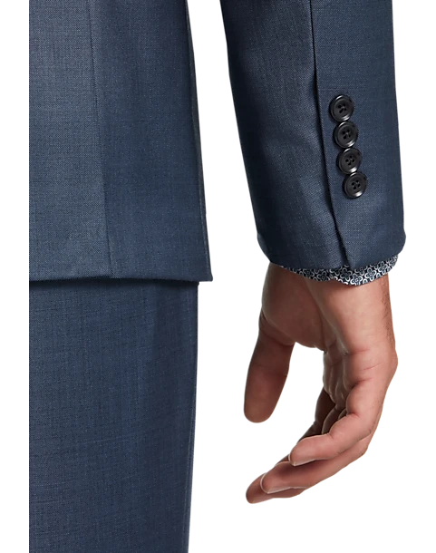 Calvin Klein X-Fit Slim Fit Suit Separates, Gray Sharkskin 4 Calvin Klein X-Fit Slim Fit Suit Separates, Gray Sharkskin - Image 2