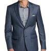 Calvin Klein X-Fit Slim Fit Suit Separates, Gray Sharkskin -&Collar Shop MW40 3W6X 56 CALVIN KLEIN BLUE SHARKSKIN MAIN 2