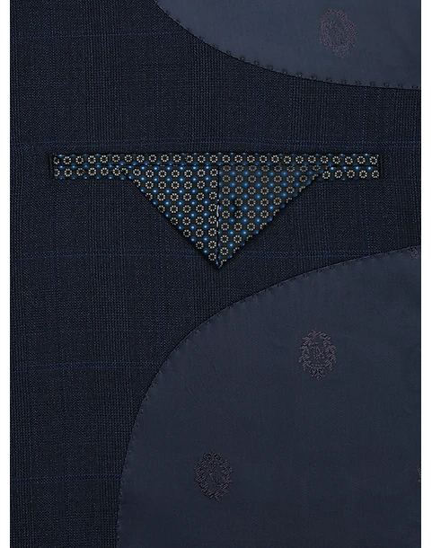 Lauren By Ralph Lauren Classic Fit Suit Separates, Blue Plaid 5 Lauren By Ralph Lauren Classic Fit Suit Separates, Blue Plaid - Image 3