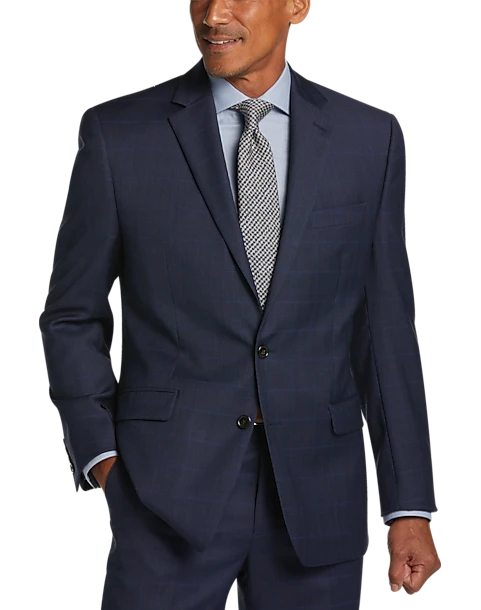 Lauren By Ralph Lauren Classic Fit Suit Separates, Blue Plaid 3 Lauren By Ralph Lauren Classic Fit Suit Separates, Blue Plaid