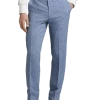 JOE Joseph Abboud Linen Slim Fit Suit Separates Dress Pant, Light Blue -&Collar Shop MW40 3W8K 15 JOE JOSEPH ABBOUD LIGHT BLUE MAIN