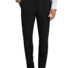 Awearness Kenneth Cole Knit Slim Fit Suit Separates Pants, Black -&Collar Shop MW40 3W9L 02 AWEARNESS KENNETH COLE BLACK SOLID MAIN