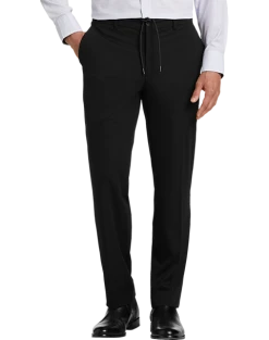 Awearness Kenneth Cole Knit Slim Fit Suit Separates Pants, Black